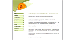 Desktop Screenshot of naturheilpraxis-schuetz.info